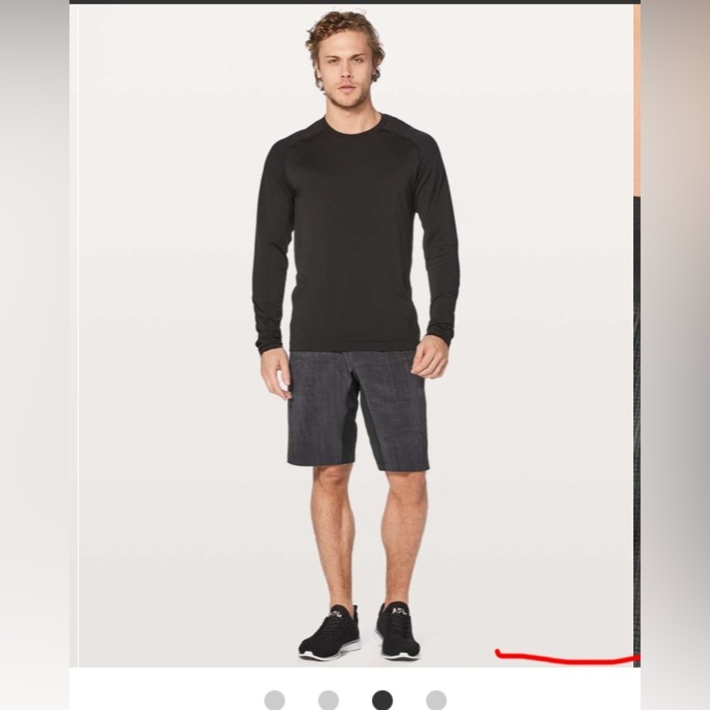 Mens Lululemon T.H.E. Short *Linerless 11" size medium